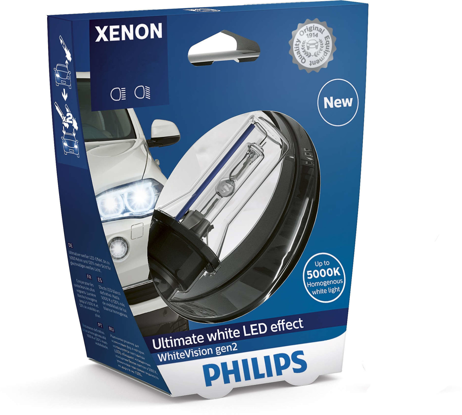 Ксенон филипс. D2s Philips 85122 Xenon Light. Philips White Vision d1s. 85122xv2s1. Philips d2s x-treme Vision +50%.