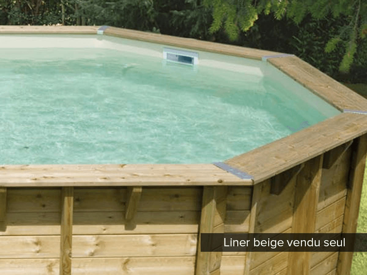 Ubbink Liner pour piscine bois Océa 580 x 130 cm (7514326)