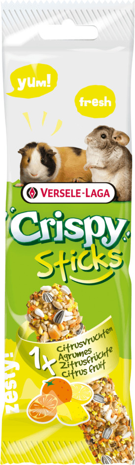 Versele-Laga Crispy Sticks Cobayes-Chinchillas Agrumes