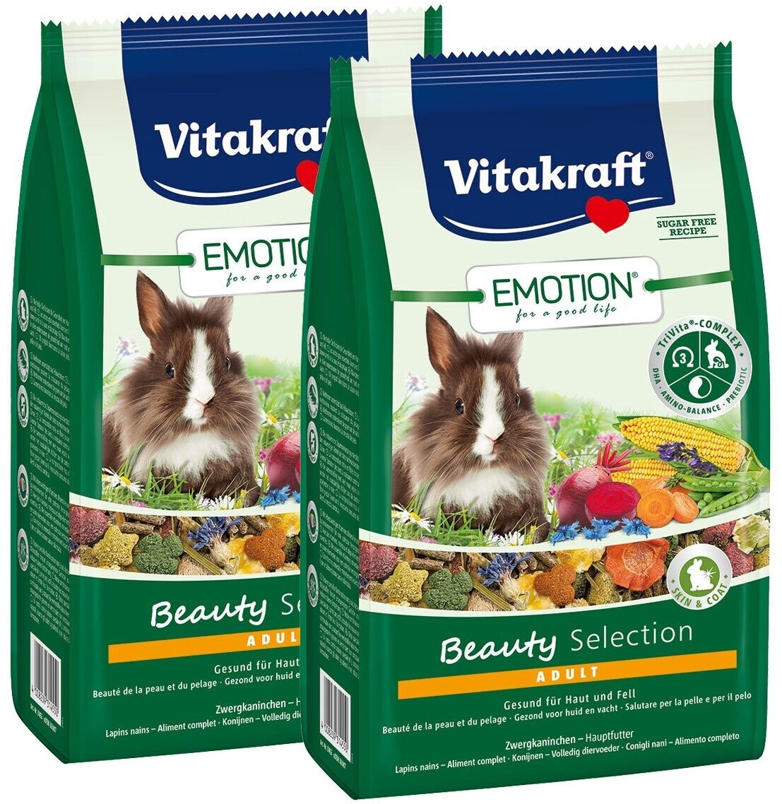 Vitakraft Emotion Beauty Selection Adult Lapins nains (1,5 kg)