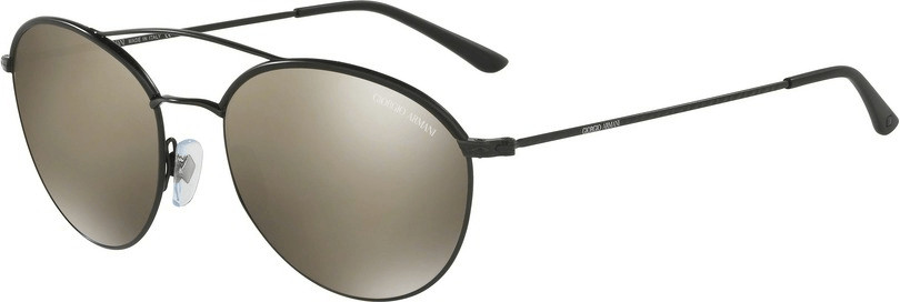 Giorgio Armani AR6032-J 3001/5A (matte black/light brown mirror dark gold)
