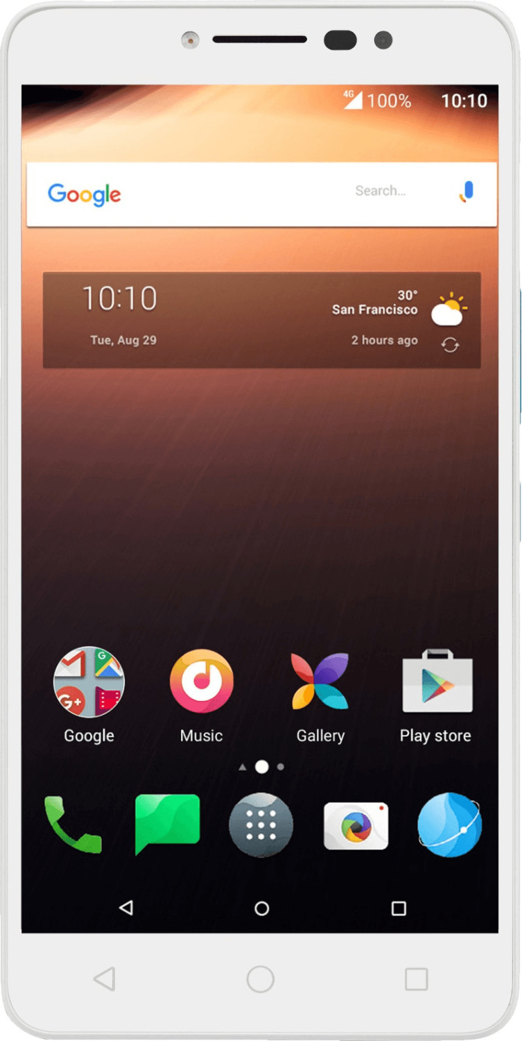 Alcatel A3 XL blanc/bleu