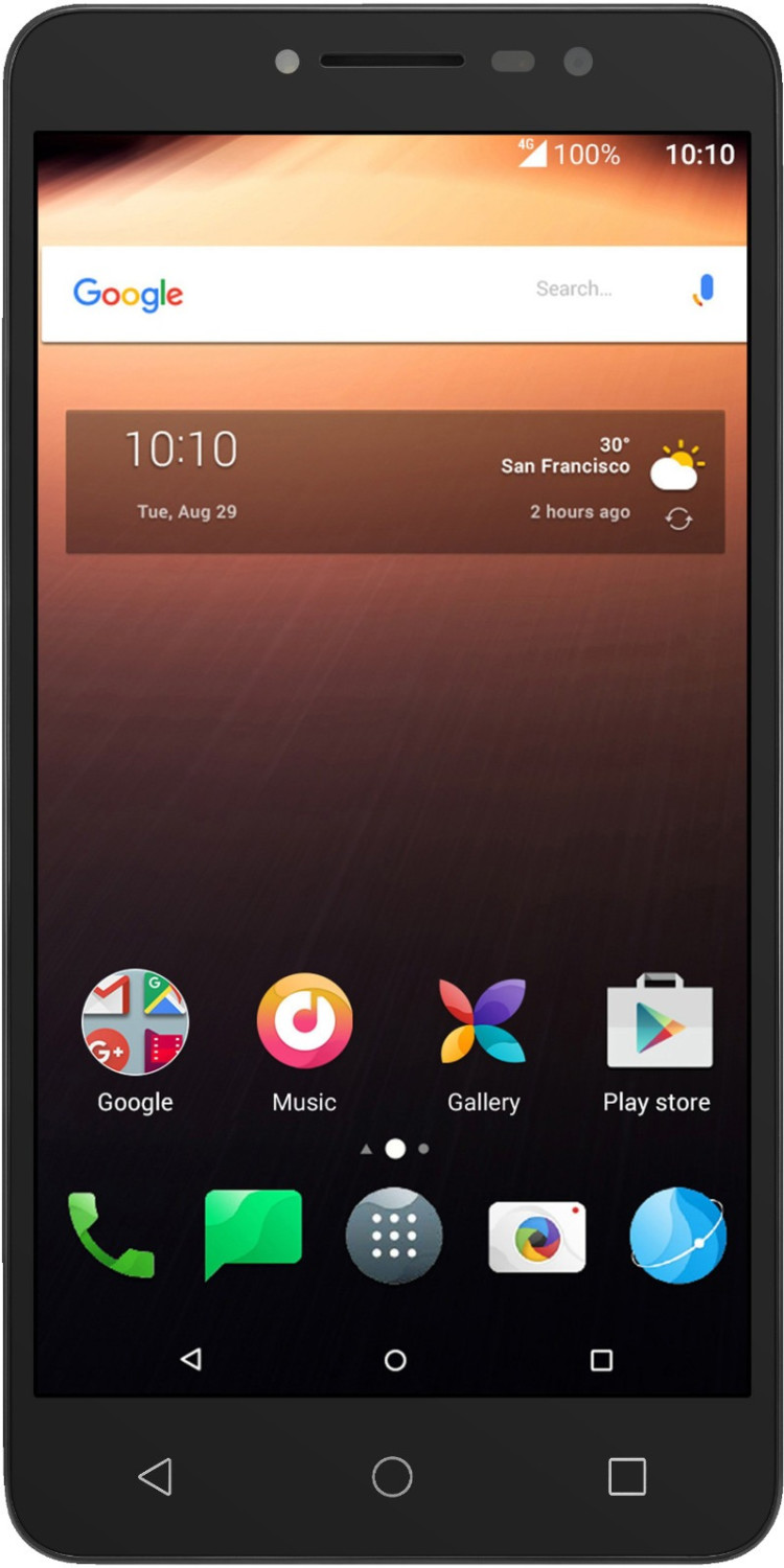 Alcatel A3 XL gris/argent