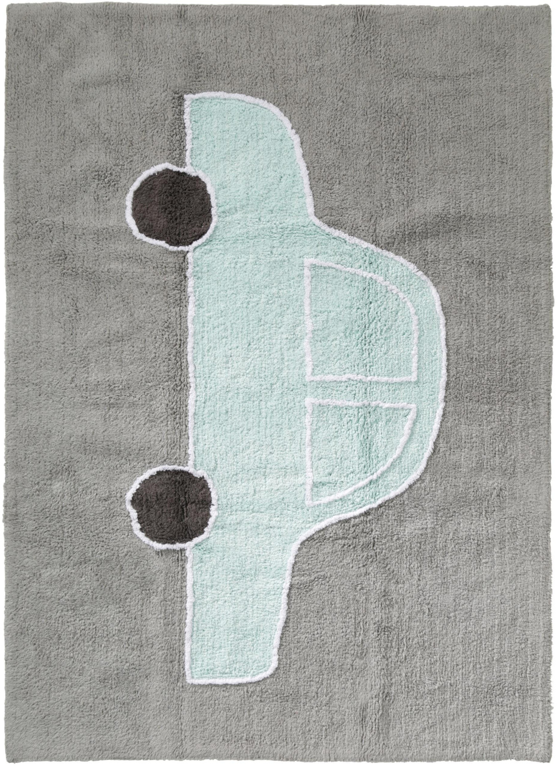 Benuta Bambini Car 150 x 200 cm turquoise