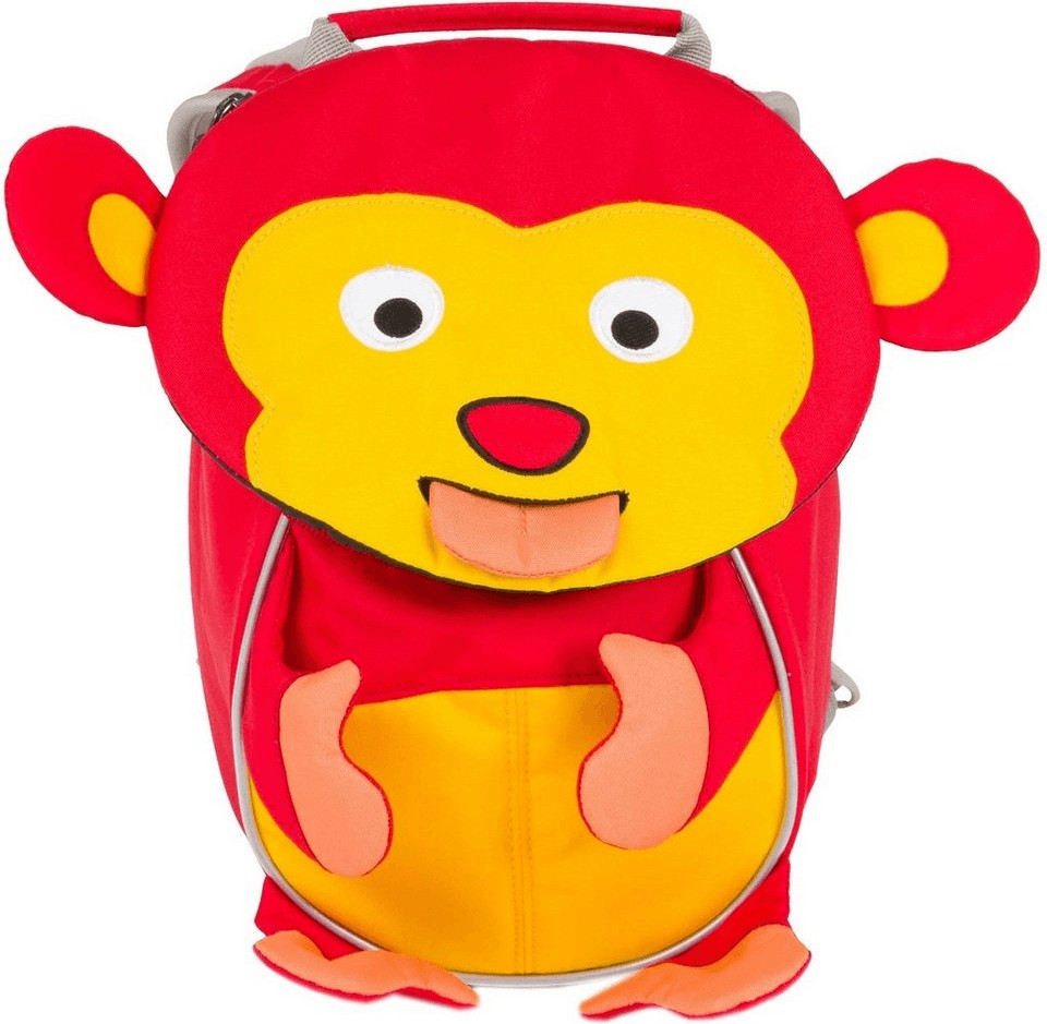 Affenzahn Sac à dos Petits Amis Singe Marty (rouge/jaune)