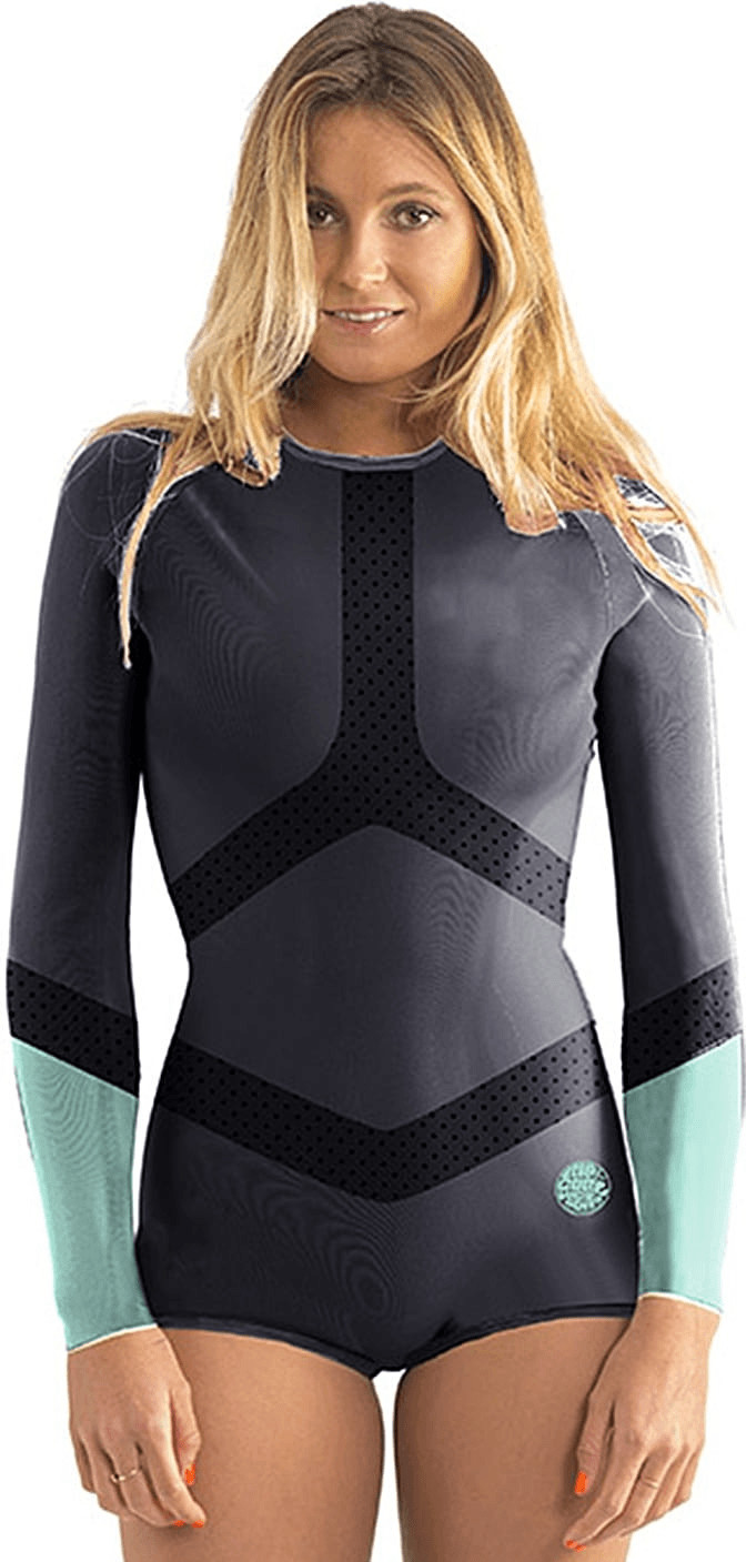 Rip Curl Madi L/S Boyleg Springsuit blue