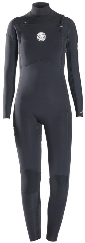 Rip Curl Womens Dawn Patrol Chest Zip 3/2 black