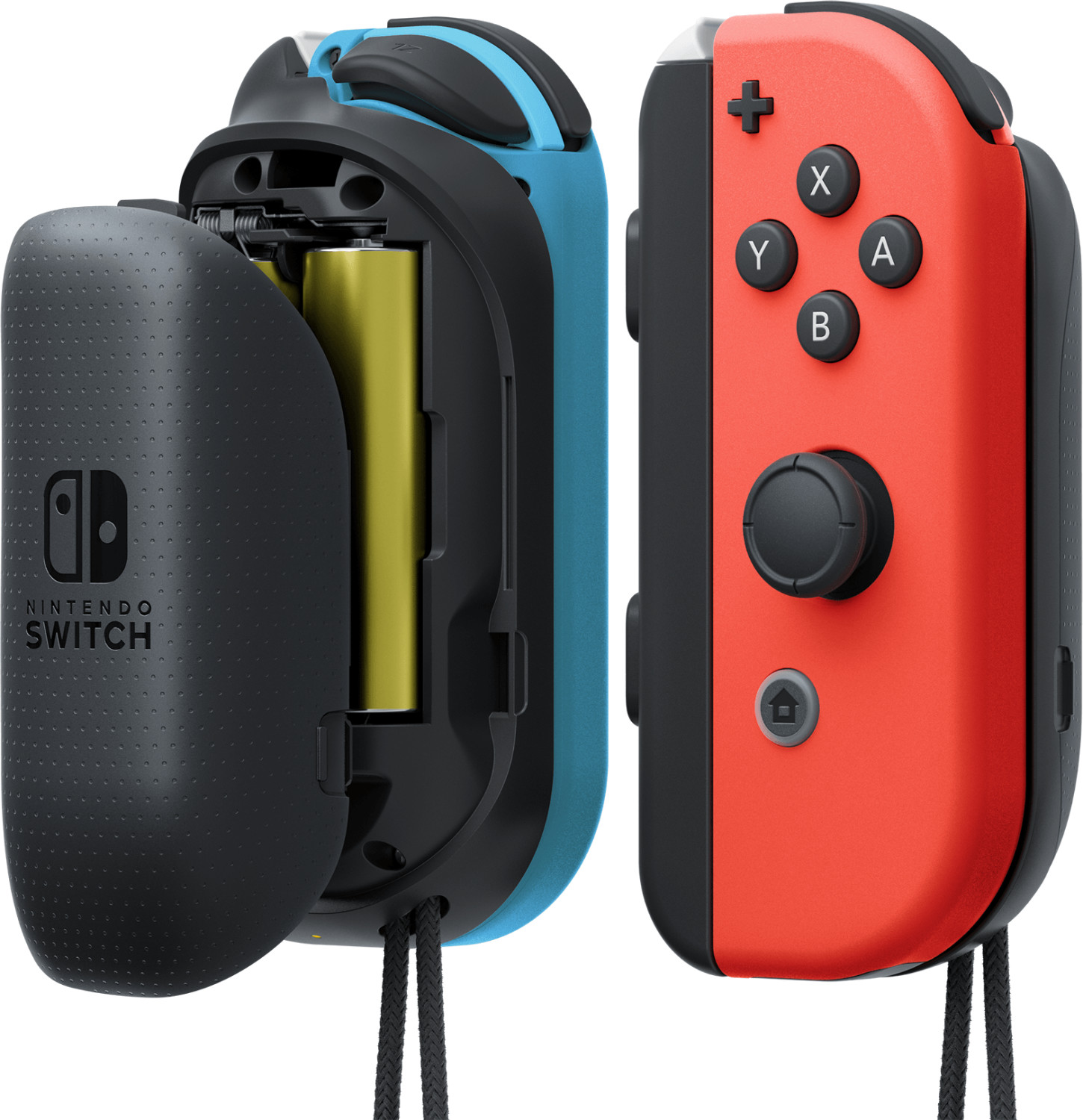 INF Lenkrad für Nintendo Switch Joy-Con - 2er-Pack - schwarz