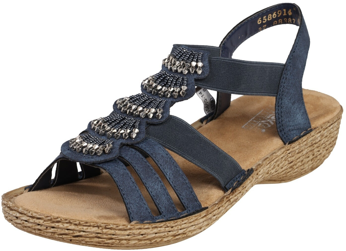 Rieker Sandals (65869) blue