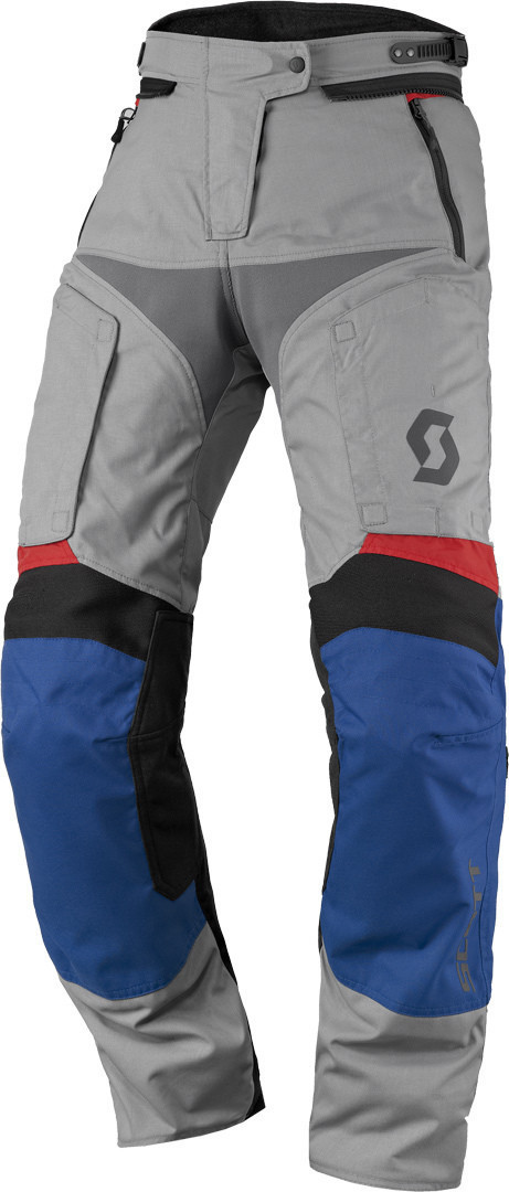 Scott Pantalon Dualraid DP gris/bleu