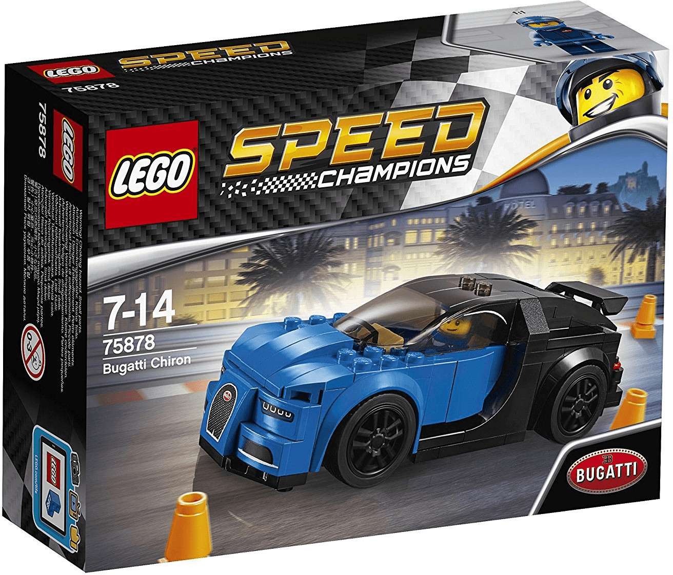 LEGO Speed Champions Bugatti Chiron (75878) a € 139,95 (Offerte Black