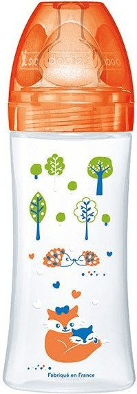 Dodie Biberon Sensation+ orange forêt 330 ml