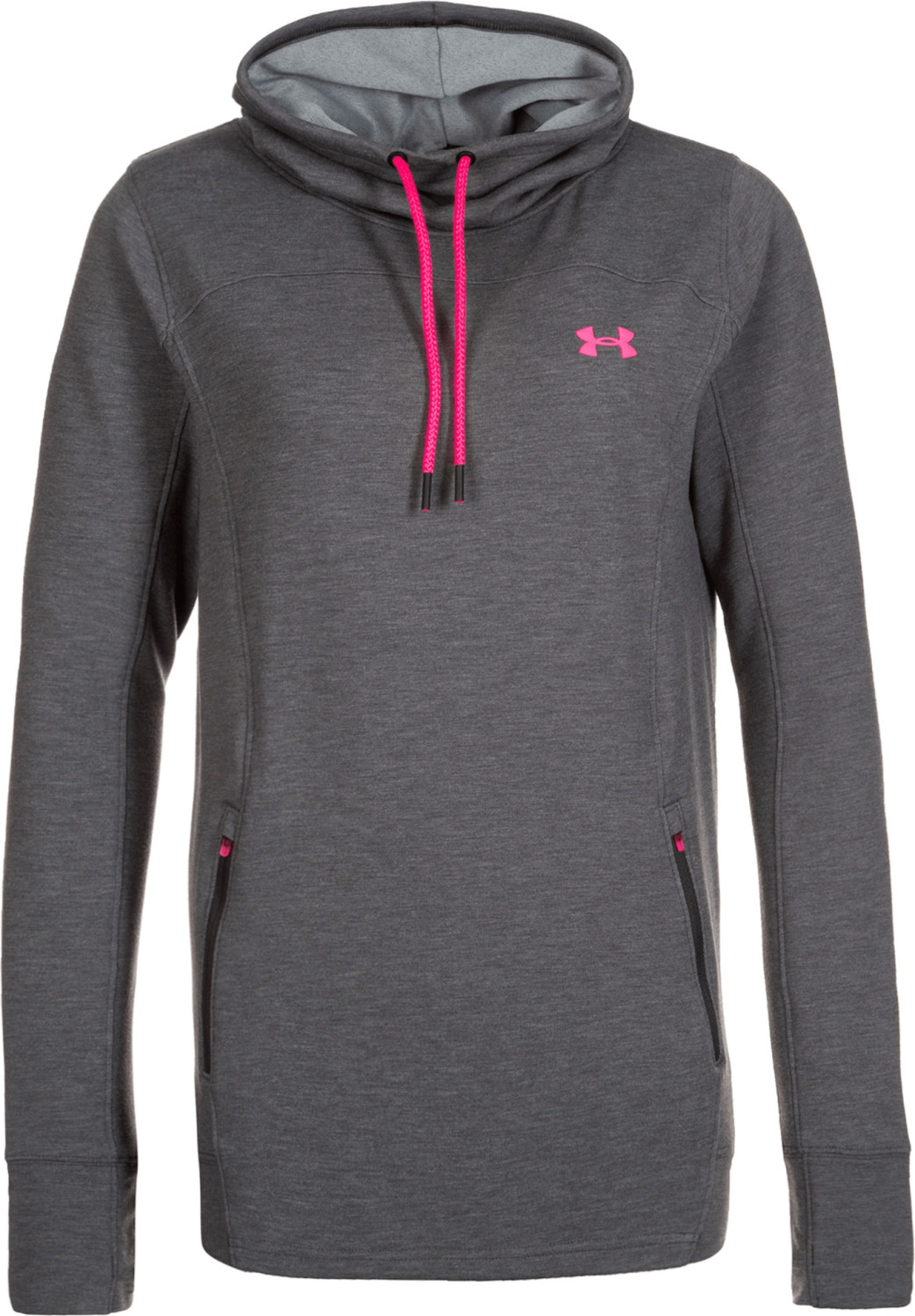 Under Armour Women-Fleece-Popover UA Featherweight carbon heather