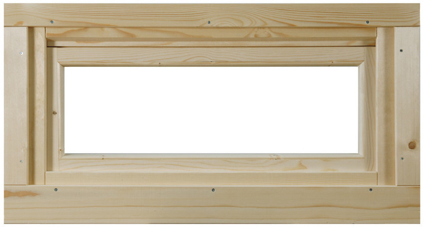 Wolff Kipp-Fenster 40 mm Klarglas
