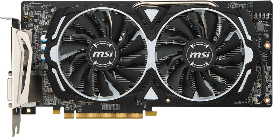 MSI Radeon RX 580 Ar Mor OC 8 Go GDDR5