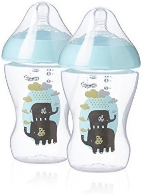 Tommee Tippee Lot de 2 biberons Ultra 260 ml bleu