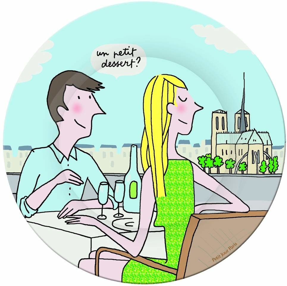 Petit Jour Paris Assiette Notre Dame (SB924D)