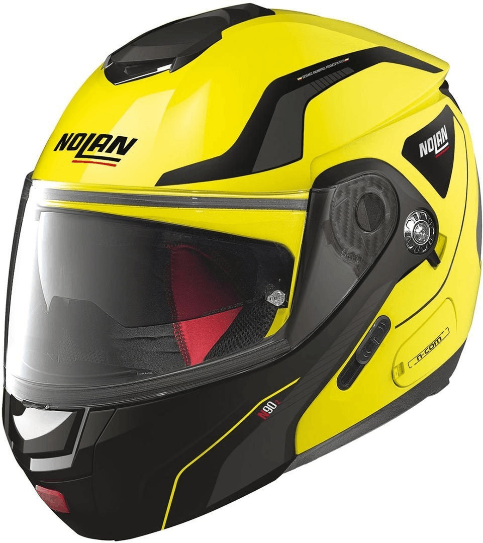 Nolan N90-2 Straton N-Com 18 jaune