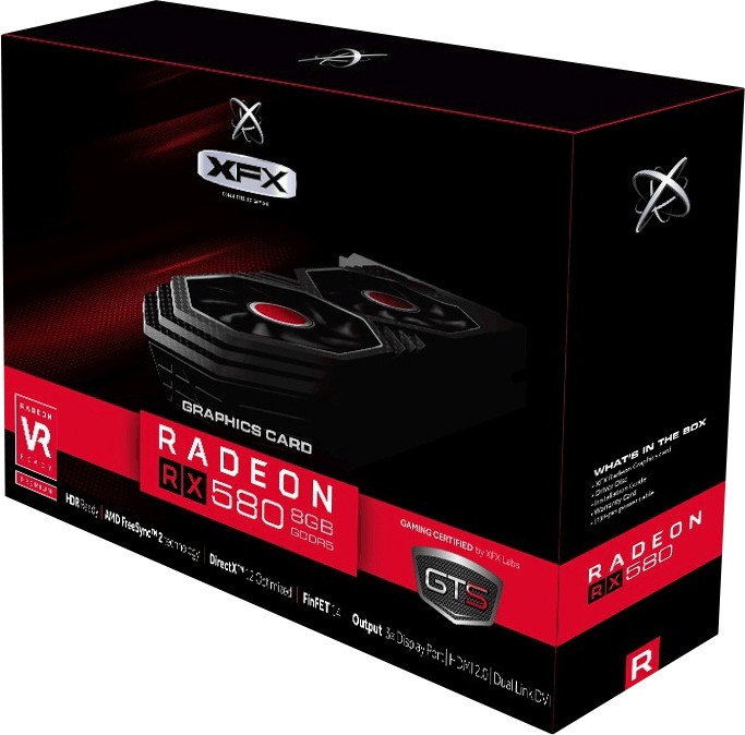 Xfx Radeon Rx 580 Gts Xxx Edition 8gb Gddr5 Desde 30100 € Compara Precios En Idealo