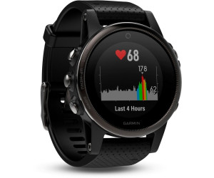 Garmin fenix 5S Sapphire noir bracelet noir au meilleur prix sur