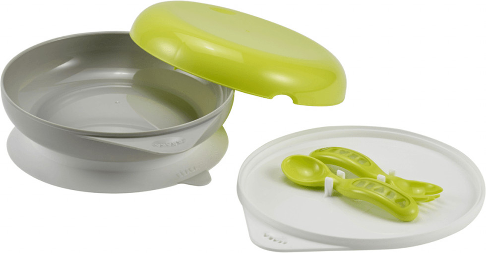 Beaba Coffret Bento Ellipse neon green