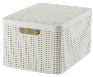 Curver Style mit Deckel L creme (03619-885-00) ab 9,90