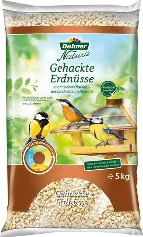 Dehner Natura Cacahuètes concassées (5 kg)
