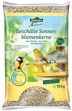 Dehner Natura Graines de tournesol décortiquées (10 kg)