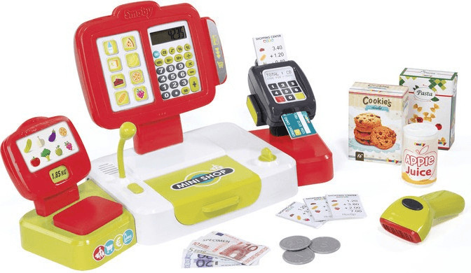 Smoby Grande caisse enregistreuse rouge (350107)