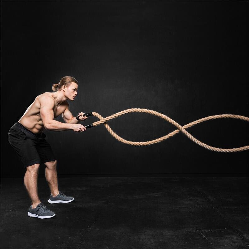 Capital Sports Corde ondulatoire H4 avec crochet - 9m