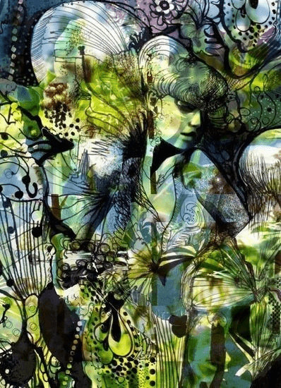 Komar Aphrodites Garden 184 x 254 cm (4-915)