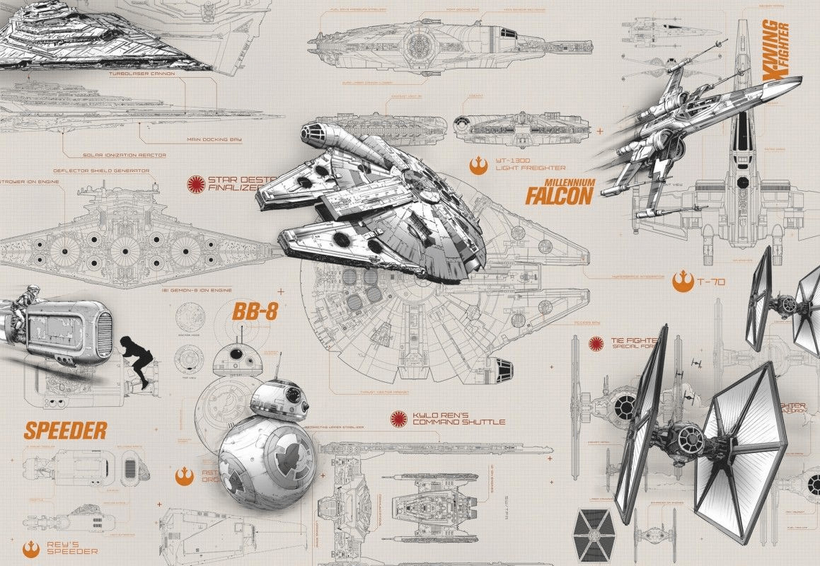Komar STAR WARS Blueprints (8-493)