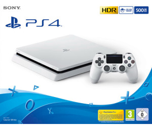Relajante gancho santo Sony PlayStation 4 (PS4) Slim 500GB glacier white desde 849,95 € | Black  Friday 2022: Compara precios en idealo