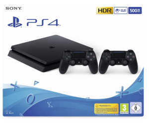 Sony PlayStation (PS4) Slim 500 Go + 2 manettes au prix sur idealo.fr