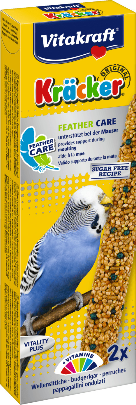 Vitakraft Kräcker Feather Care pour perruches