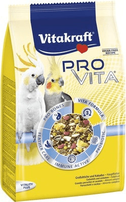 Vitakraft Pro Vita pour grandes perruches (750 g)