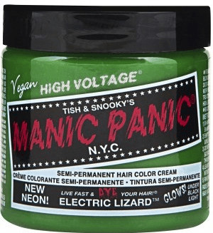 Photos - Hair Dye Manic Panic Manic Panic Semi-Permanent Hair Color Cream - Electric Lizard