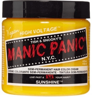 Photos - Hair Dye Manic Panic Manic Panic Semi-Permanent Hair Color Cream - Sunshine (118ml)