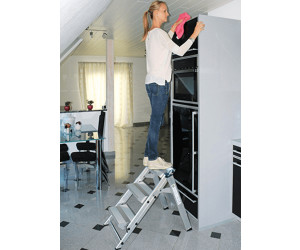 G 252 Nzburger Steigtechnik Alu Klapptreppe 2 Stufen 55002