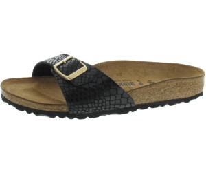 BIRKENSTOCK Classic Madrid Birko-Flor Damen Pantoletten 38 EUSchwarz (Schwarz Lack)Schmal Unisex EU BIRKENSTOCK Classic Madrid Birko-Flor Damen Pantoletten 38 EUSchwarz (Schwarz Lack)Schmal Unisex EU