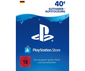 Sony PlayStation Store Guthaben-Aufstockung 40 Euro (Deutschland) ab 34,58 €