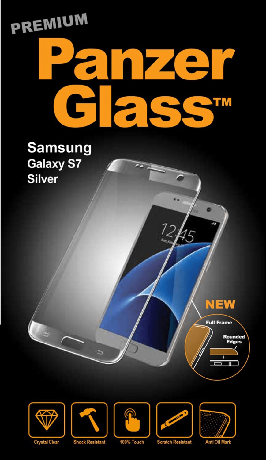 PanzerGlass Premium silver (Samsung Galaxy S7)