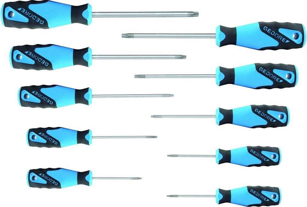 10-teiliges Torx-Bitset, 5,1 Cm - Kompatibel Mit 1/4 Zoll Antrieben | Aus Robustem S2-Stahl