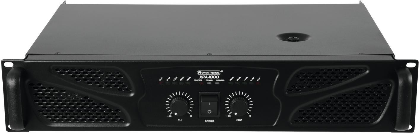 Photos - Amplifier Omnitronic XPA-1800 