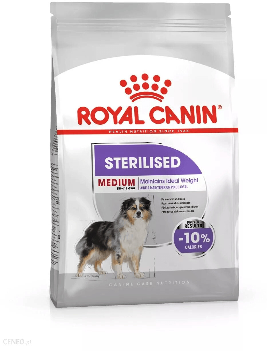 Royal Canin Medium Sterilised Dry Dog Food a € 20,79 (oggi)