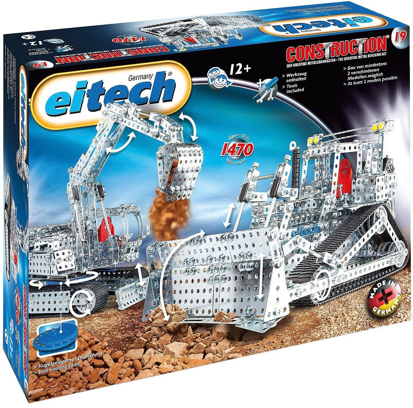 Eitech Pelle sur chenilles