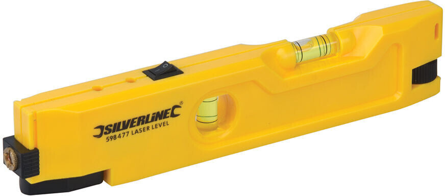 Silverline Tools Mini niveau laser 210 mm au meilleur prix sur