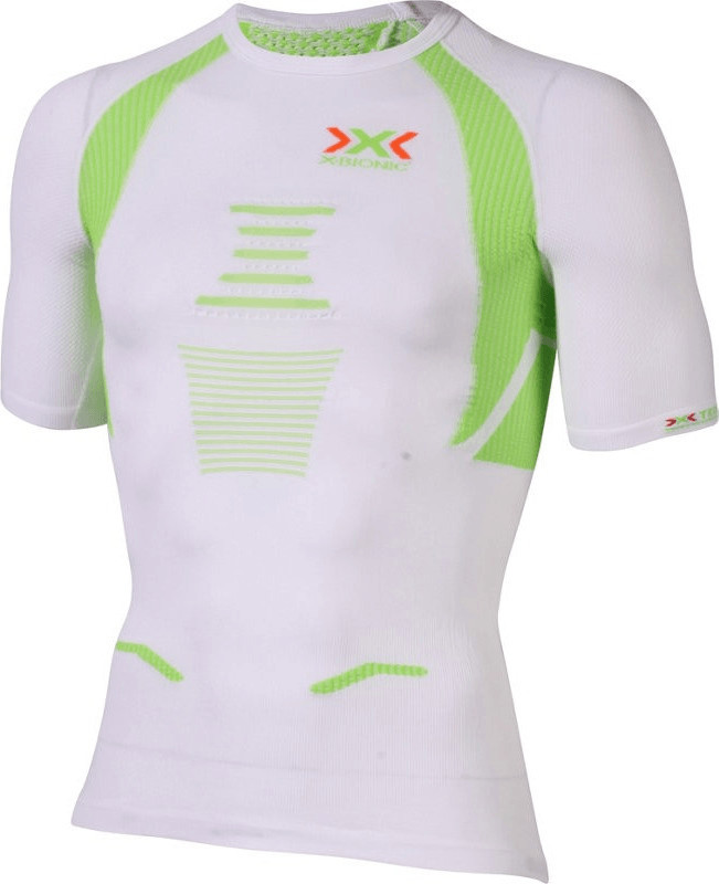 X-Bionic Running Man The Trick Ow Shirt Sh_Sl. white/lime