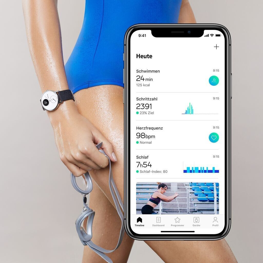 Steel hr google fit hotsell