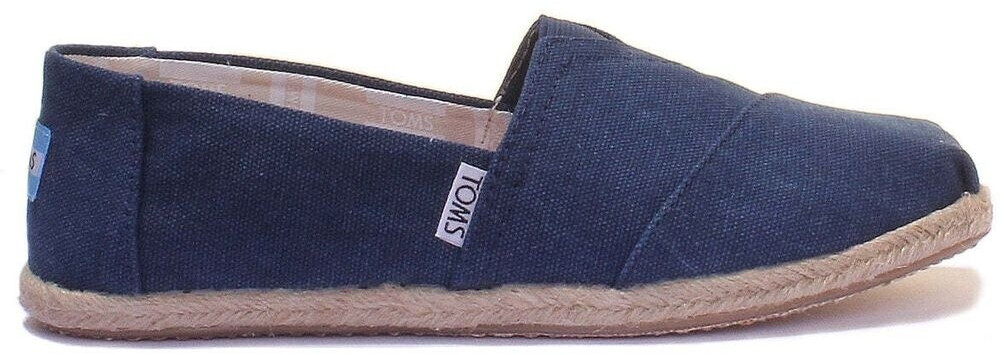 Toms Shoes Classic Alpargatas Women navy washed